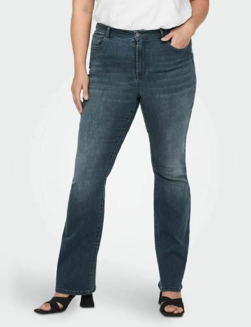 Blugi Only Carmakoma, albastru