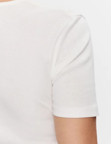 Tricou Jacqueline de Yong, alb