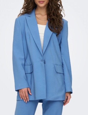 
						Sacou Oversize Only, albastru