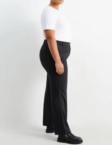 Pantaloni C&A Plus Size, negru
