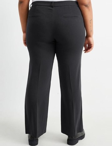 Pantaloni C&A Plus Size, negru