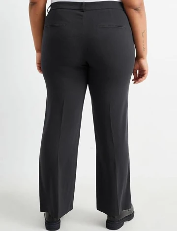 Pantaloni C&A Plus Size, negru