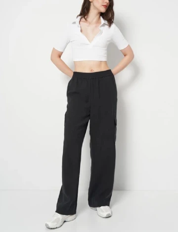 Pantaloni C&A, negru