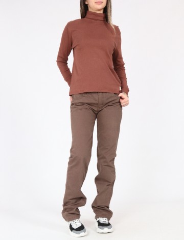 
						Pantaloni Zara, maro