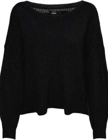 Pulover Only Carmakoma, negru