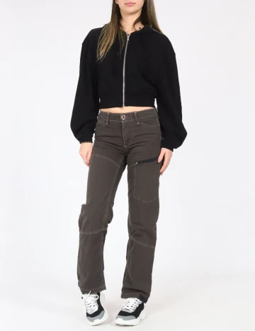 Pantaloni Zara, verde