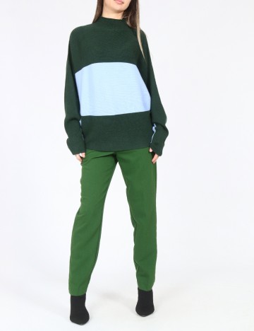 
						Bluza C&A, verde/albastru