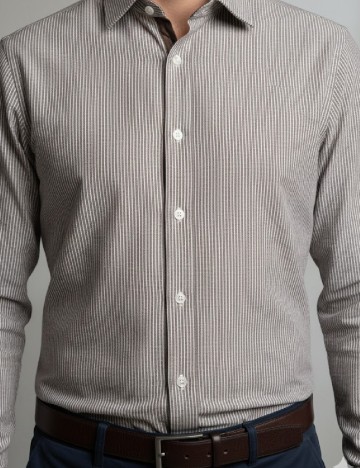 Camasa Zara, maro/alb