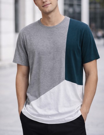 
						Tricou Bershka, mix culori