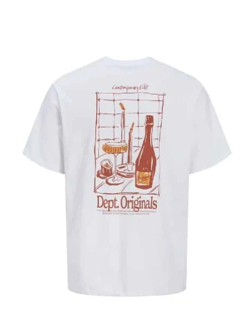 Tricou Jack&Jones, alb