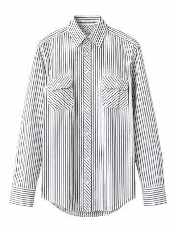 Camasa Zara, alb/albastru