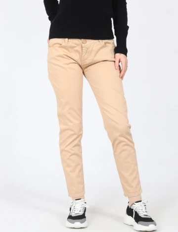 Pantaloni Zara, maro