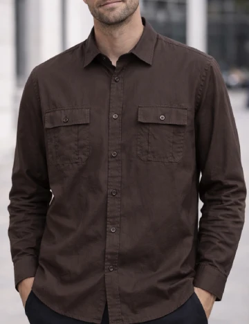 Camasa Zara, maro inchis