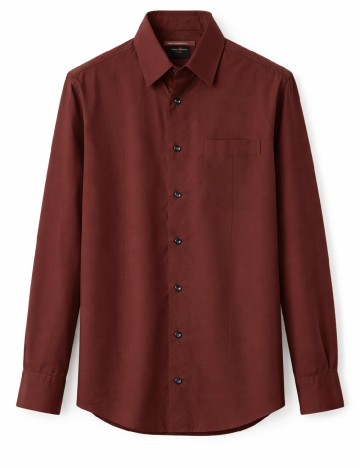 
						Camasa Zara, caramiziu