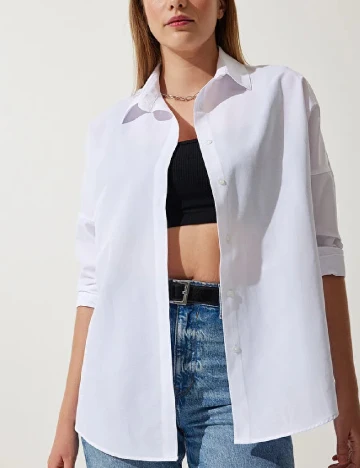 Camasa Happiness Istanbul, alb