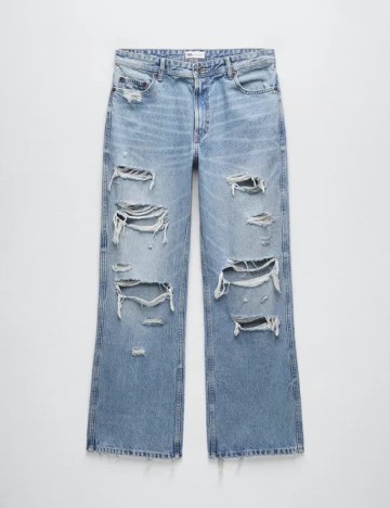 
						Blugi Zara, albastru