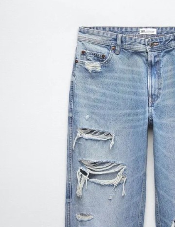 Blugi Zara, albastru