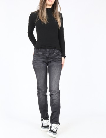 Blugi Friendtex, gri inchis