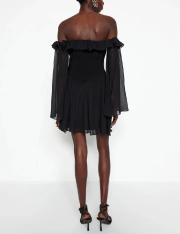 Rochie scurta TRENDYOL, negru