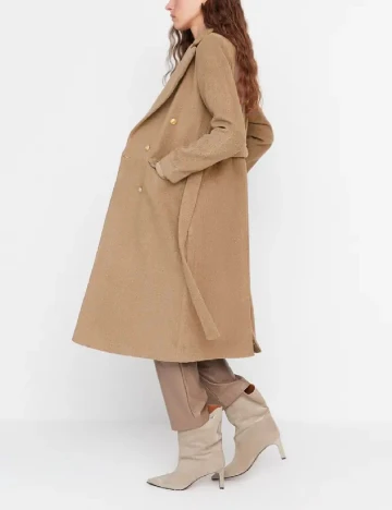 Palton TRENDYOL, maro