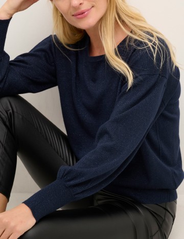 Bluza Kaffe, bleumarin