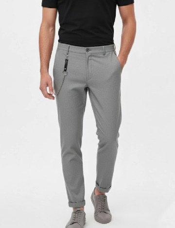 
						Pantaloni Bershka, gri