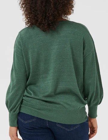 Bluza Kaffe Curve, verde