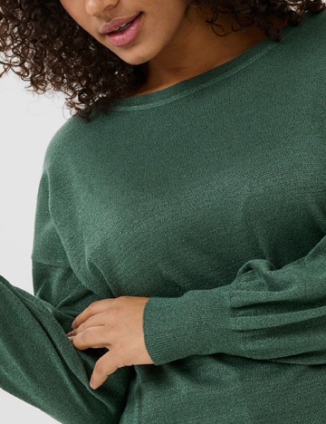 Bluza Kaffe Curve, verde