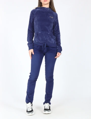 Pantaloni Zara, bleumarin