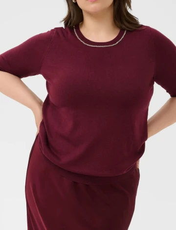 Bluza Kaffe Curve, visiniu