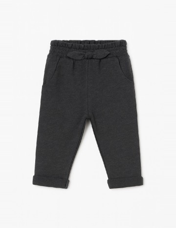 Pantaloni Zara, gri inchis