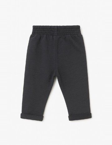 Pantaloni Zara, gri inchis