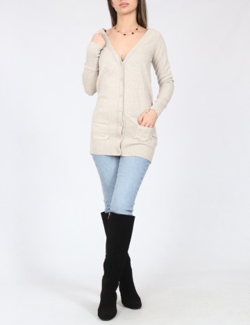 Cardigan Zara, bej