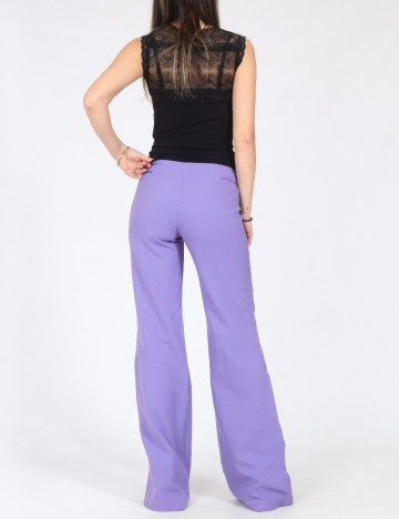 Pantaloni Bershka, mov