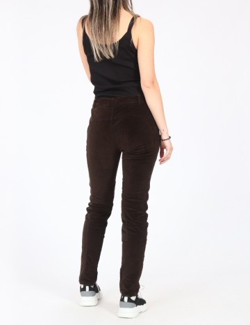 Pantaloni Zara, maro