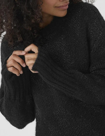 Pulover Kaffe, negru