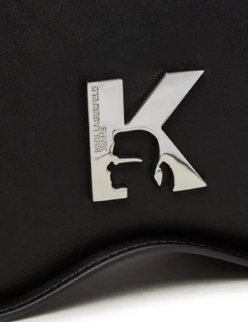 Geanta Karl Lagerfeld Jeans, negru