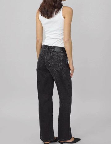 Blugi My Essential Wardrobe, gri inchis