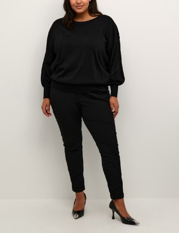 Bluza Kaffe Curve, negru