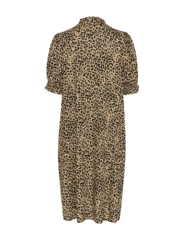 Rochie medie Kaffe, animal print