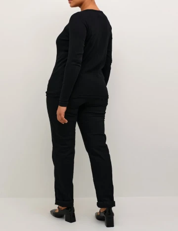 Bluza Kaffe Curve, negru