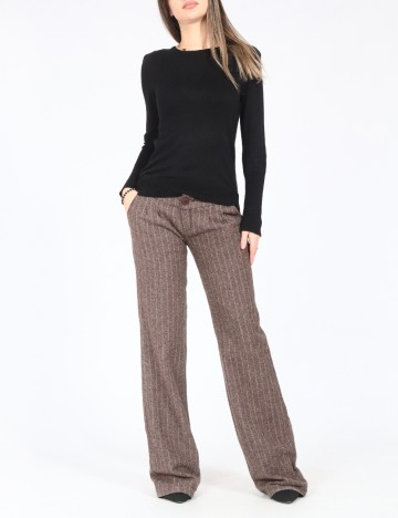 
						Pantaloni Bershka, maro