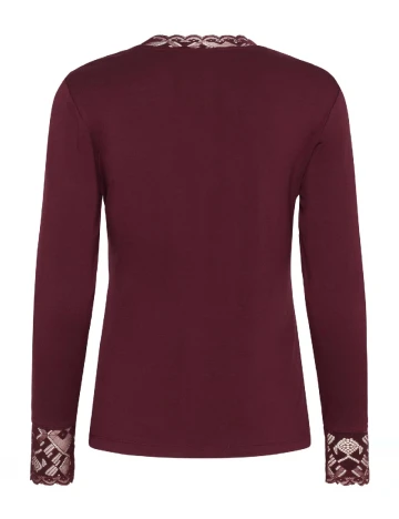 Bluza Cream, visiniu