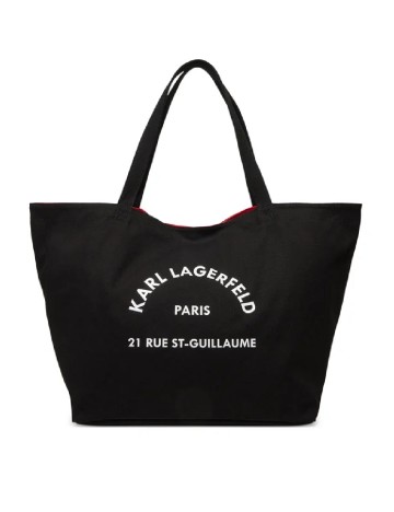 
						Geanta KARL LAGERFELD, negru