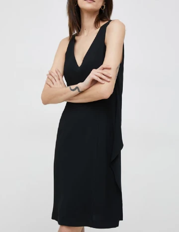 Rochie scurta Emporio Armani, negru