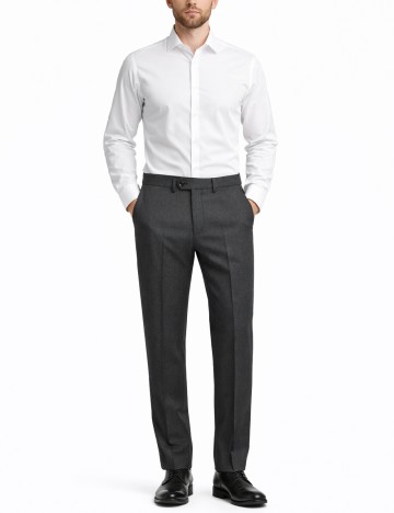 
						Pantaloni Zara, gri inchis