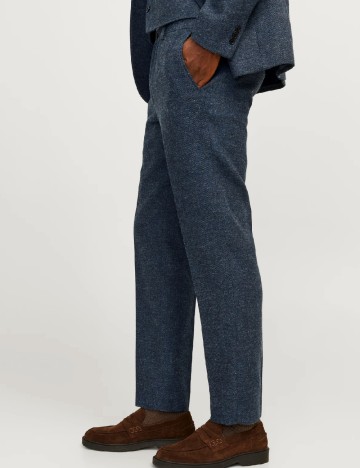 Pantaloni Jack&Jones, bleumarin