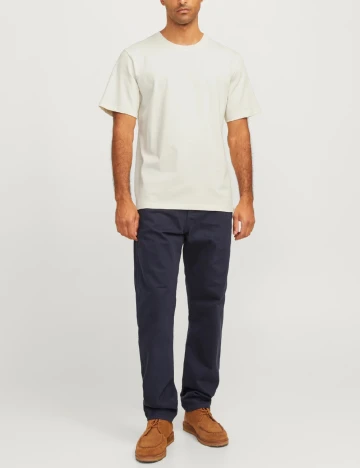 Tricou Royal Denim Division, ecru