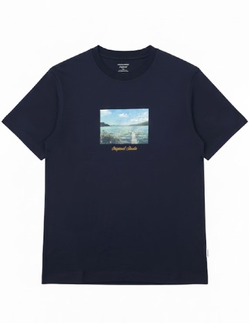 Tricou Jack&Jones, bleumarin