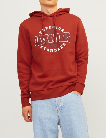 
						Hanorac Jack&Jones, caramiziu